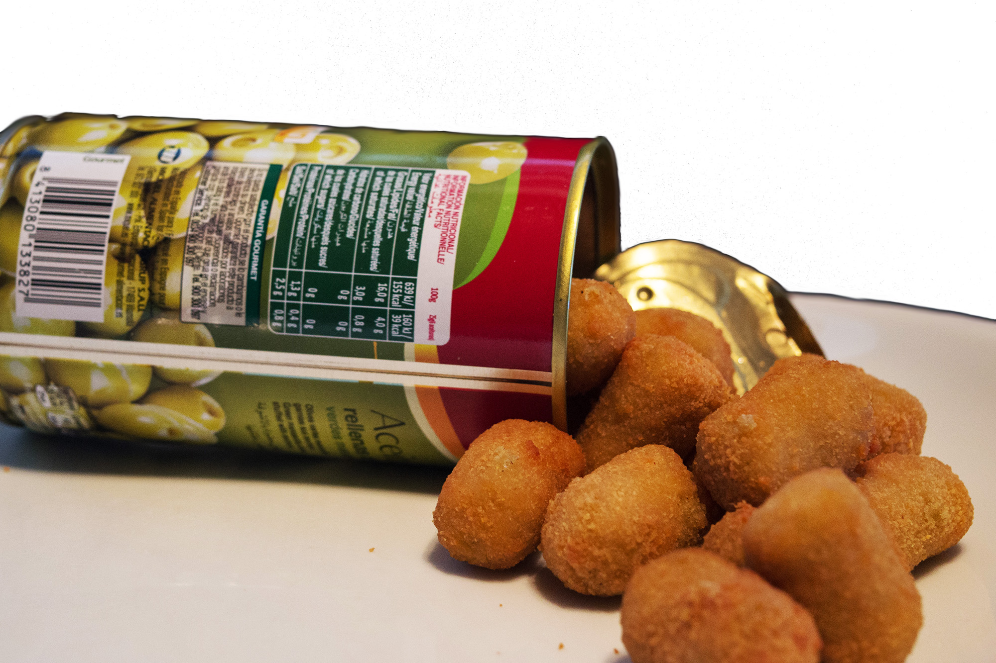 Olives farcides amb anxoves